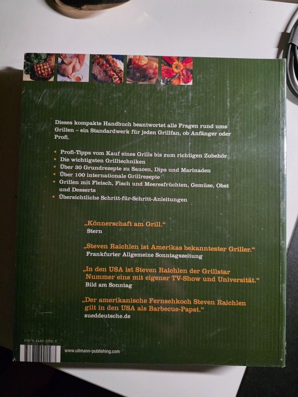 Libri: Kochbuch Steven Raichlen - BARBECUE - Neu – Nuovo e nell'imballaggio originale da Walterswil BE venduto da Lonitti 1
