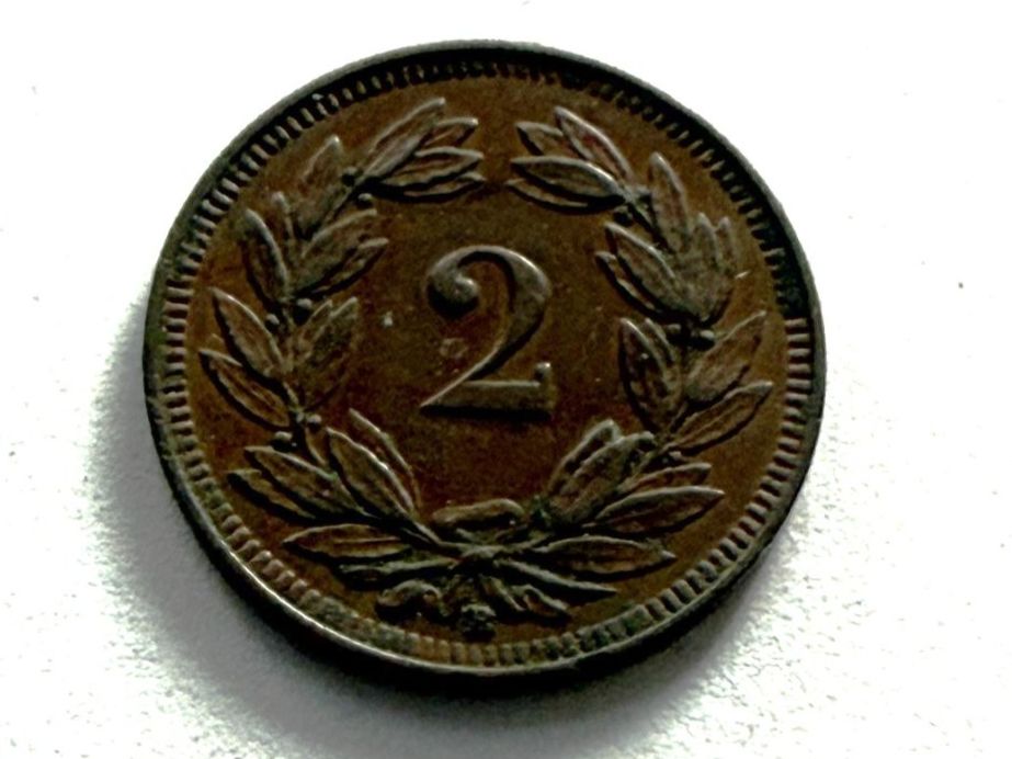 Toutes les monnaies: 2 Rappen 1912 – D'occasion à Saas-Fee par edy_z6q9 1