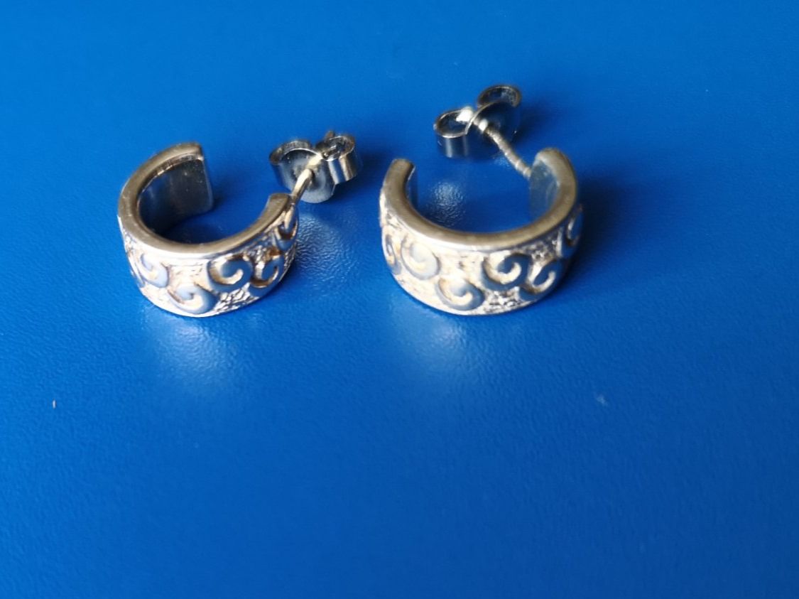 Orecchini pendenti & Orecchini a lobo: Massive Silber Ohrringe 925 – Usato da Schaffhausen venduto da Leveron13 1
