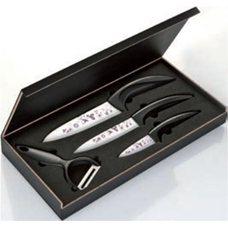 Coltelli: Messer LILAC - Keramikmesser Set 4-tlg – Nuovo e nell'imballaggio originale da Wettingen venduto da kochshop 2