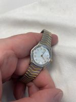 Ebel Wave Damen Uhr Stahl/18K Gold neues Plexiglas ab 1 CHF