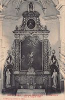 Einsiedeln, Altar der Beichtkirche St. Magdalena, gelaufen 1