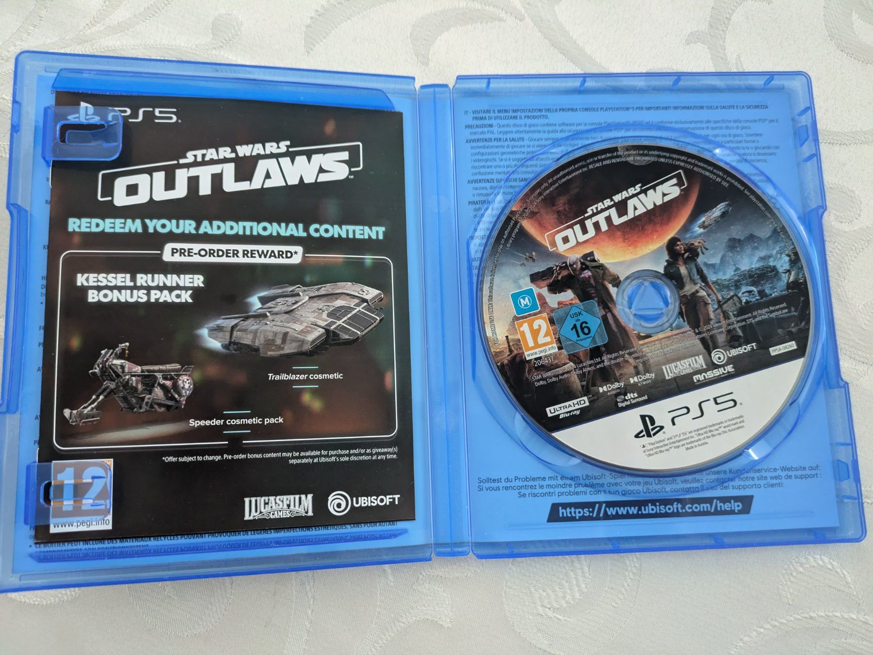 Sony Spiele: PS5 Game Star Wars Outlaws – Gebraucht aus Benken SG von  1