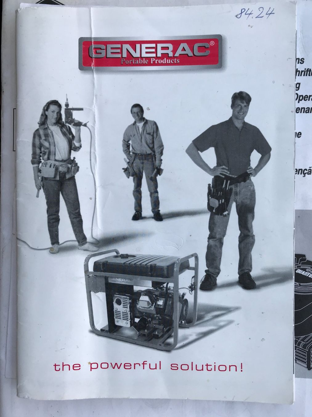 Generac Generatori di corrente: Generator "Generac LV 2800 / Briggs and Stratton LSQ 55" – Nuovo (secondo la descrizione) da Niederscherli venduto da Lucia16 3