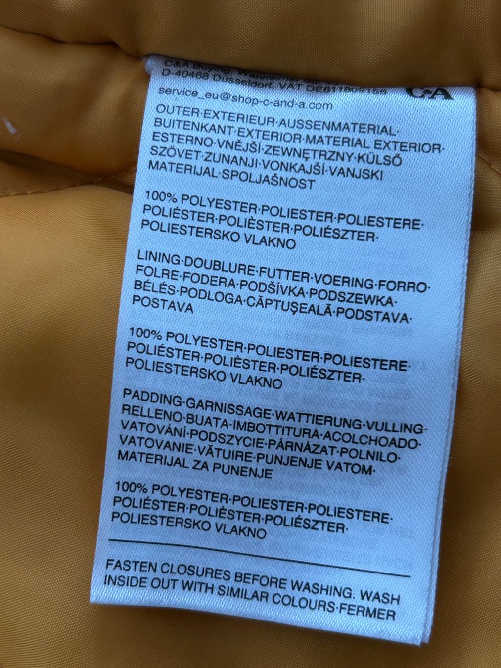 C&A Giacche & Cappotti: Winterjacke, Grösse 134 – Usato da Zumikon venduto da meter03 4