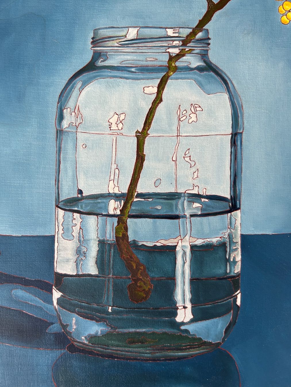 Gemälde: Original Artwork - Mimosa - Wattle – Gebraucht aus Rheinfelden von lit_b27n 3
