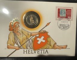 Helvetia Münzbrief