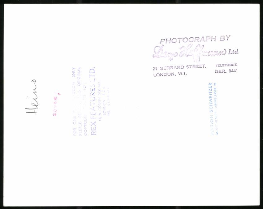 Fotografie & Manifesti: Fotografie Dego Hoffmann Ltd., London, d – Usato da Berlin venduto da bartko-reher 1