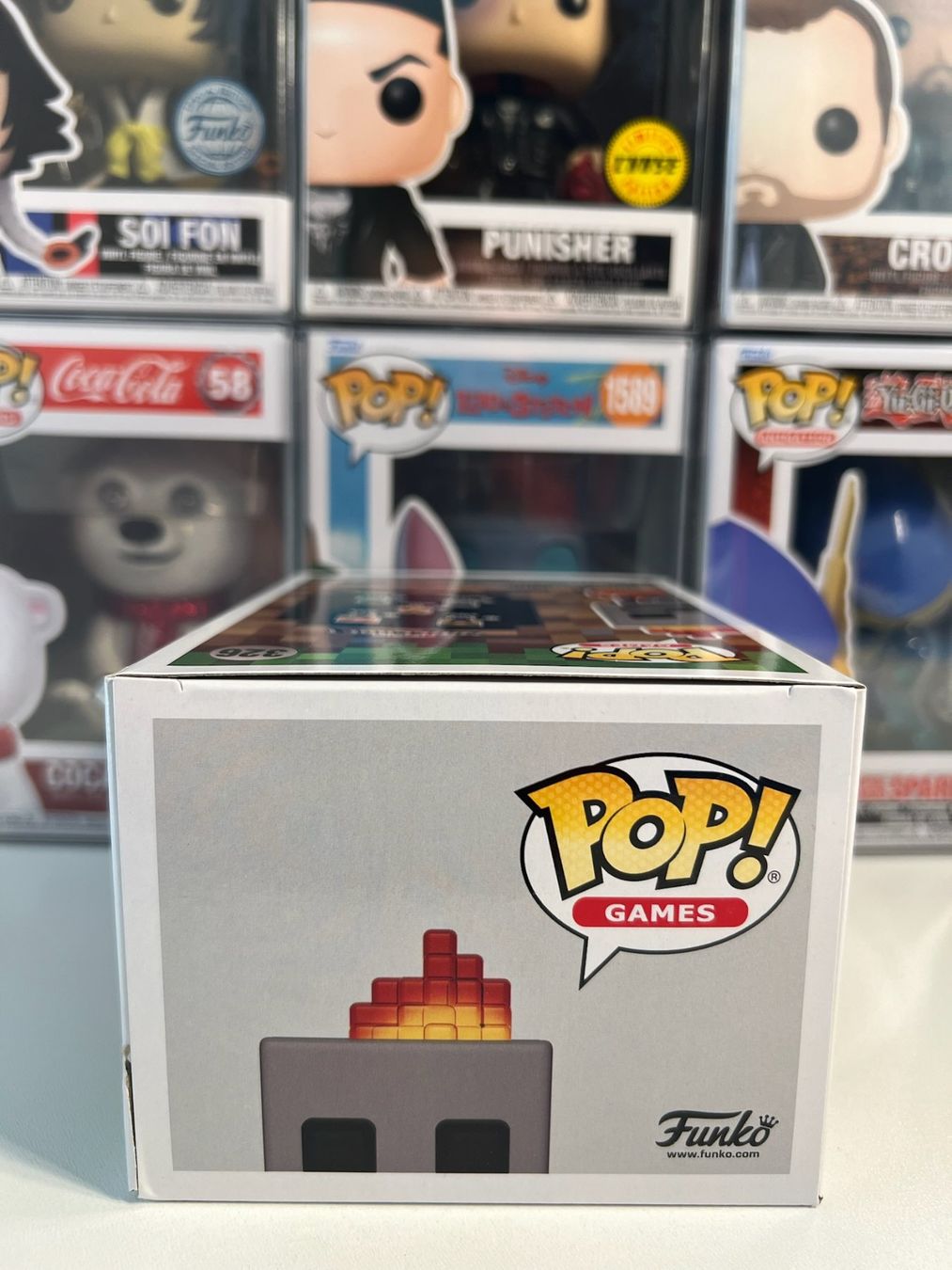 Funko Statuette: Funko POP! Games Minecraft Flaming Skeleton Edition Limitée – Nuovo e nell'imballaggio originale da Le Mouret venduto da perfectbijou 4