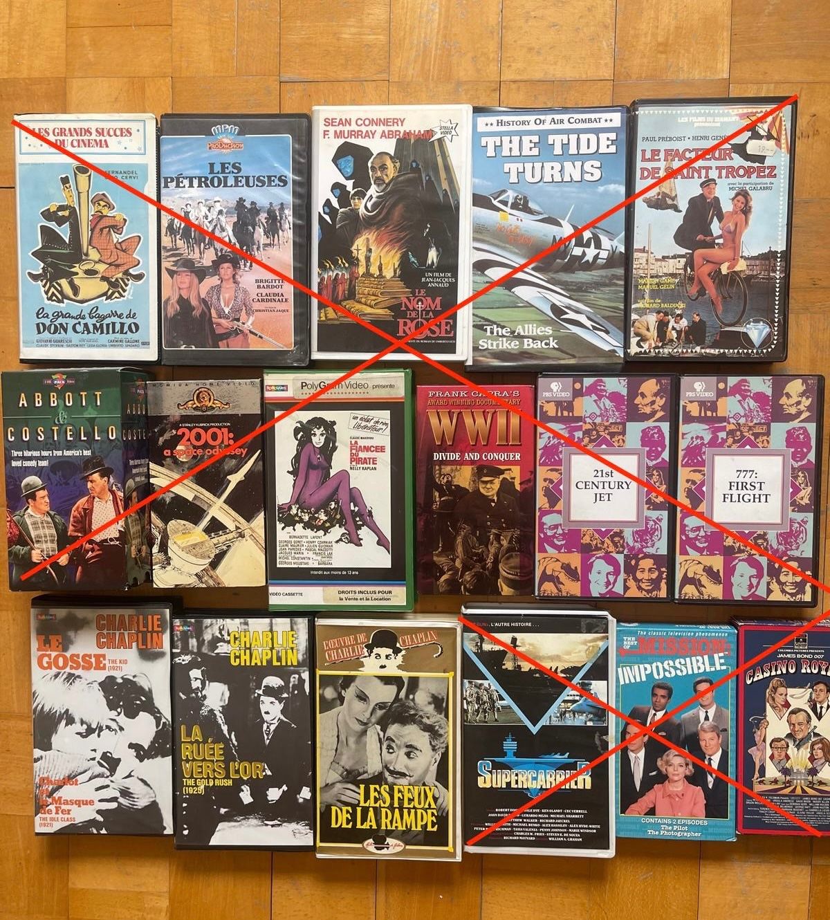 Toutes les VHS: 11 VHS - Charlie Chaplin – D'occasion à Biel/Bienne par Jan_321 3