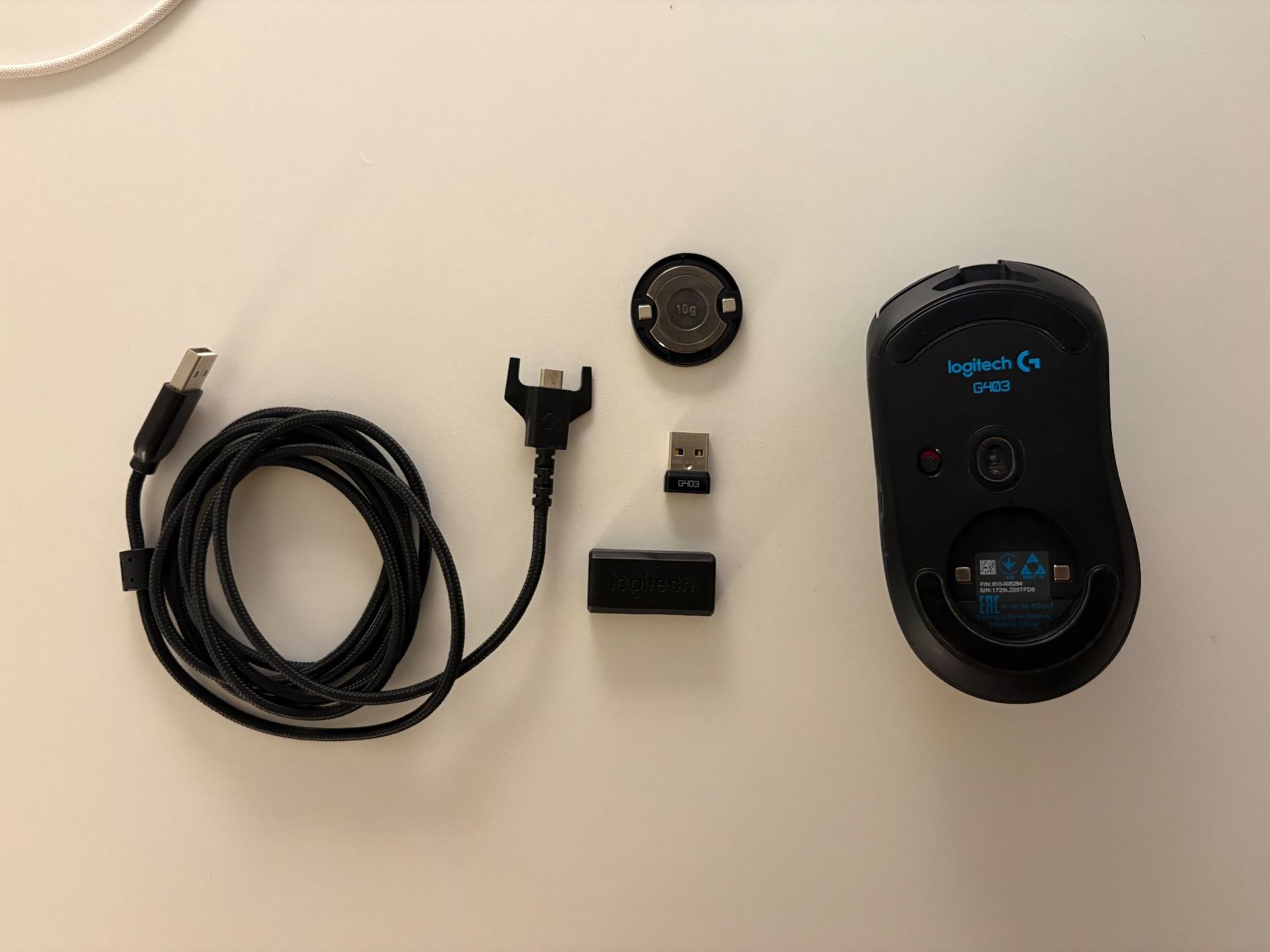 Logitech Mouse: Logitech G403 Wireless Gaming Maus – Usato da Möhlin venduto da dth_5mw9 3