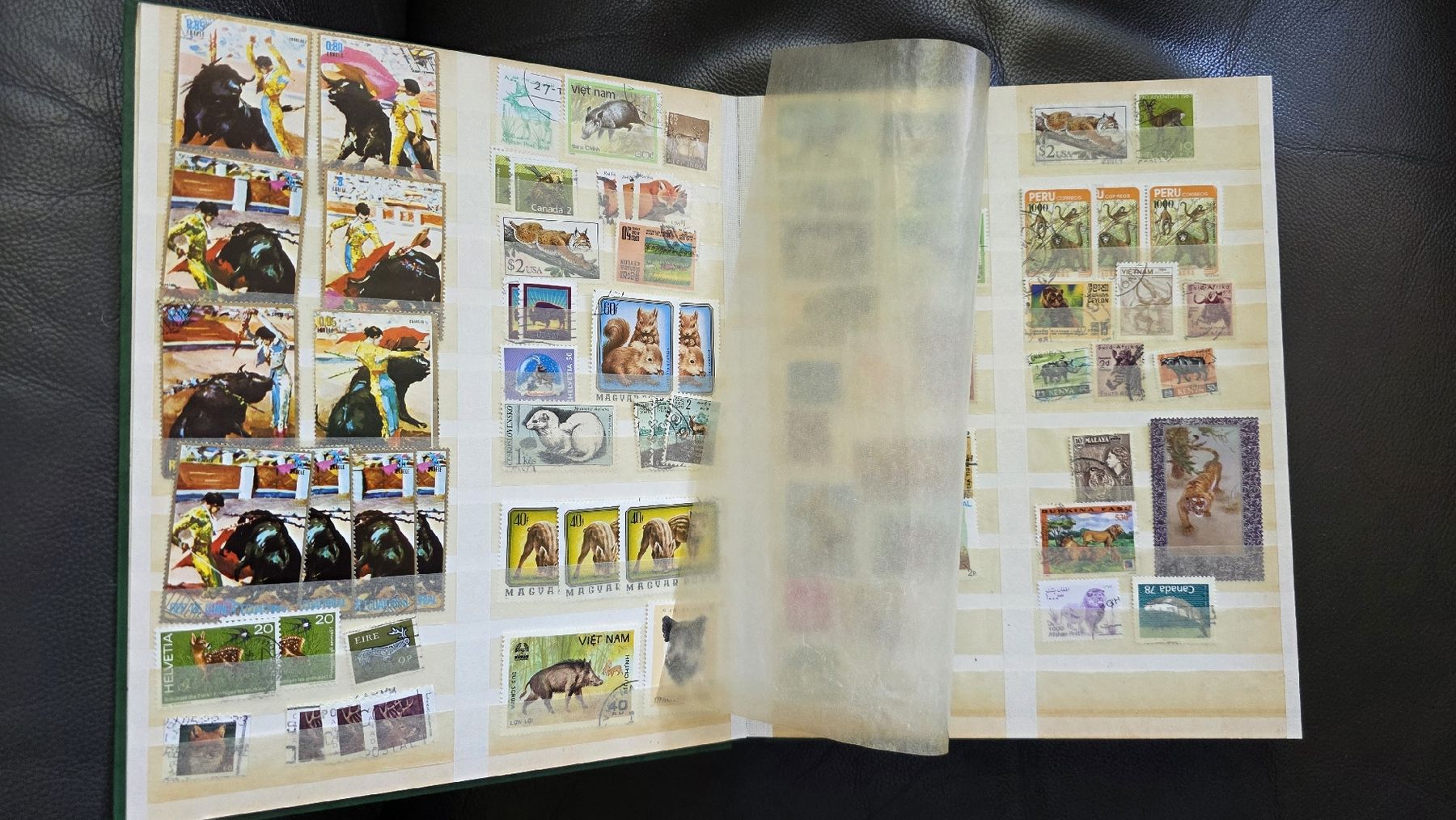 Tutti i francobolli: album avec timbres animaux divers – Usato da Petit-Lancy venduto da oxa_89xc 2