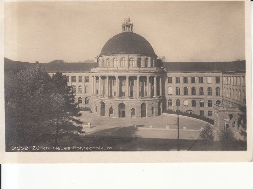 Cartoline postali: Zürich Polytechnikum 1927 – Usato da Bürglen TG venduto da StampGraf