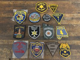 Police / Polizei Patch 14stk.