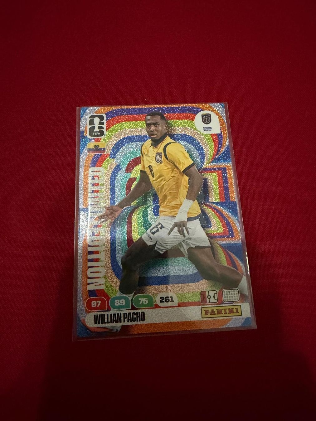 Panini Carte collezionabili: Card FIFA Limited Edition William Pacho Panini – Nuovo (secondo la descrizione) da Besazio venduto da Alcatraz_95