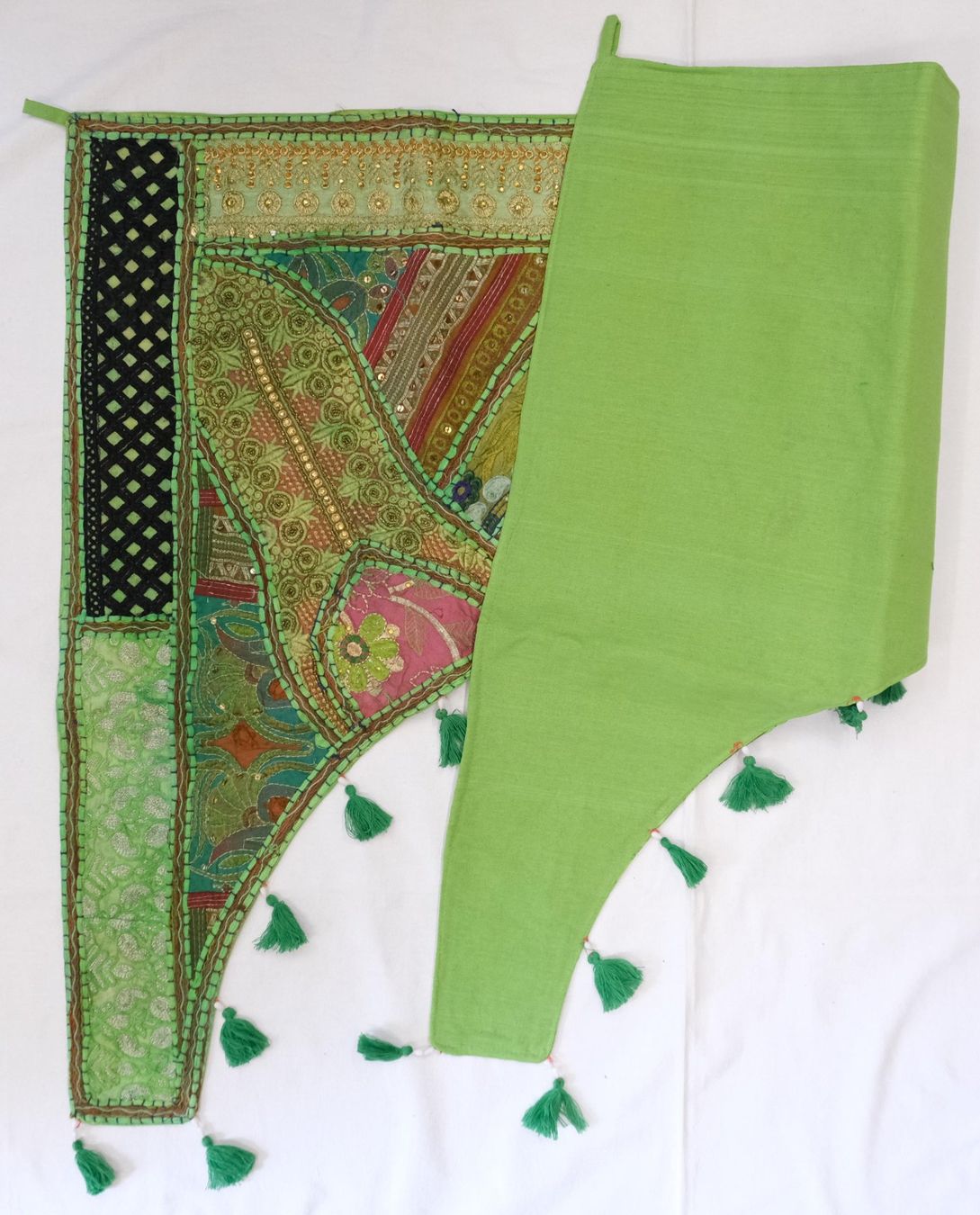 Tutte le decorazioni: Indischer Wandbehang Türbogen Dekoration Patchwork – Nuovo (secondo la descrizione) da Zürich venduto da Masala-Oase 6