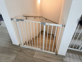 Hauck Treppenschutzgitter weiss gebraucht