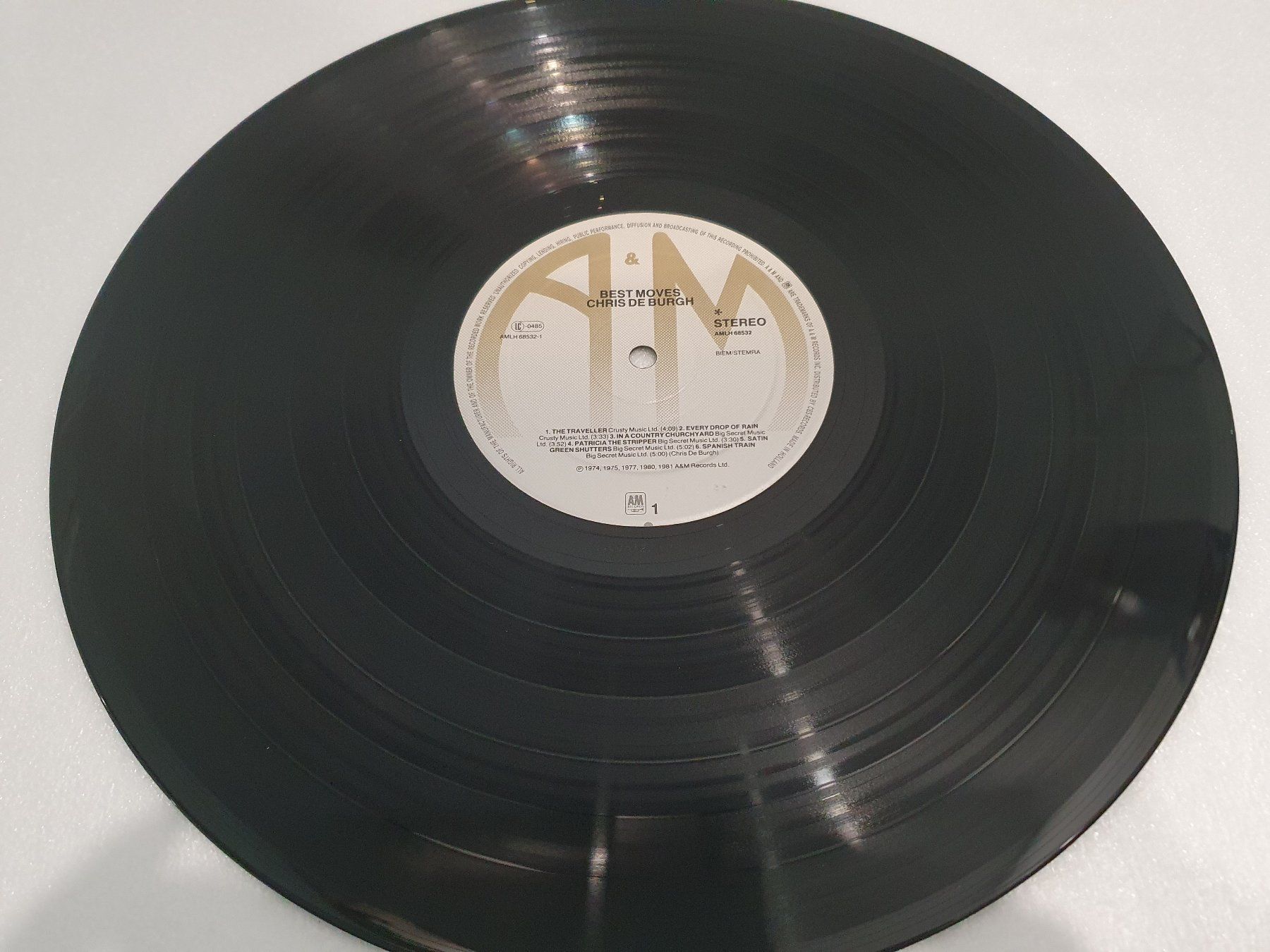 Dischi in vinile: Chris de Burgh – Best Moves – Usato da Uster venduto da Vinyl-Leidenschaft 3
