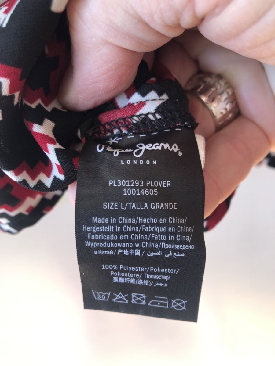 Pepe Jeans Camicette: Blouse Pepe Jeans L – Usato da Carouge GE venduto da Lapsus23 3