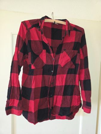 Rotes Holzfäller Hemd von H&M, Divided, Grösse 42. Top!