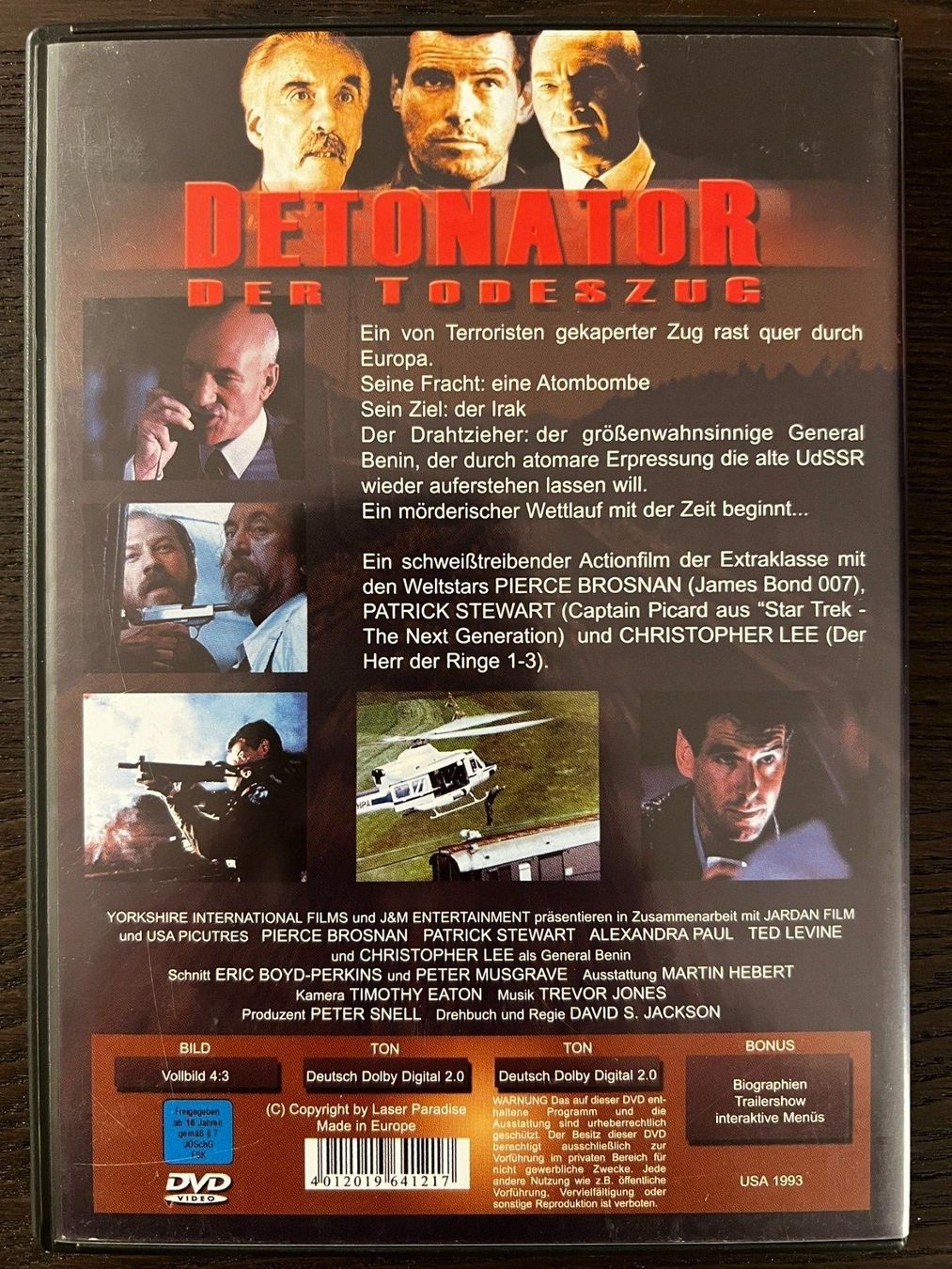 Tutti i DVDs: Detonator: Der Todeszug – Usato da Zürich venduto da FilmFreunde 1