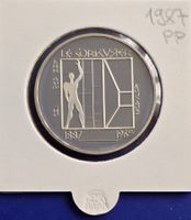 Gedenkmünze 5 Fr. 1987 polierte Platte Le Corbusier