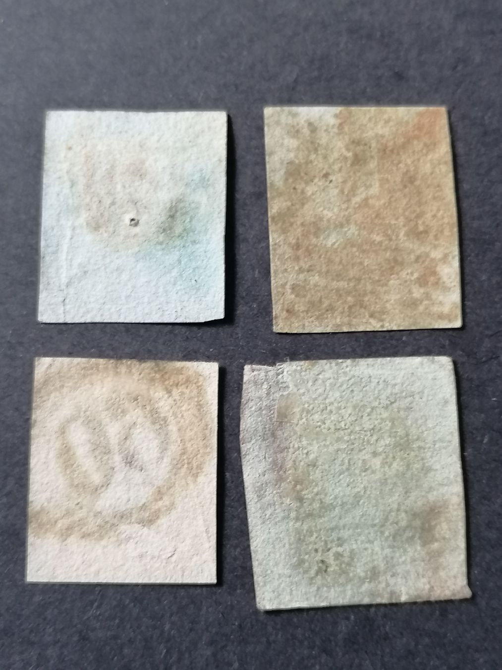 Tous les timbres: 4mal One Penny red 1841  – D'occasion à Happerswil par tschergi 1