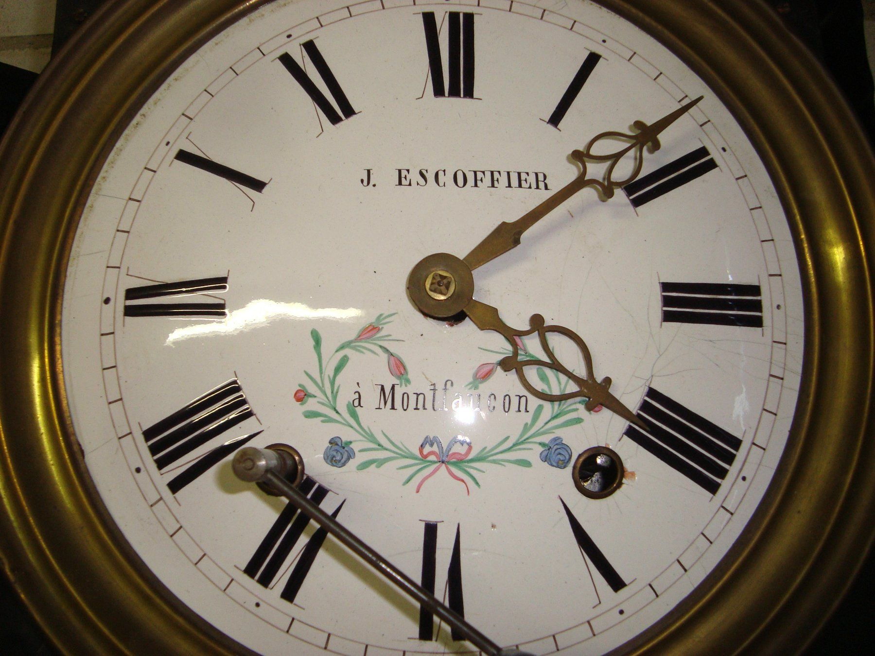Pendules & Horloges murales: Burgunder Comtoise Uhr – Défectueux à Oberdorf NW par Lufao 2
