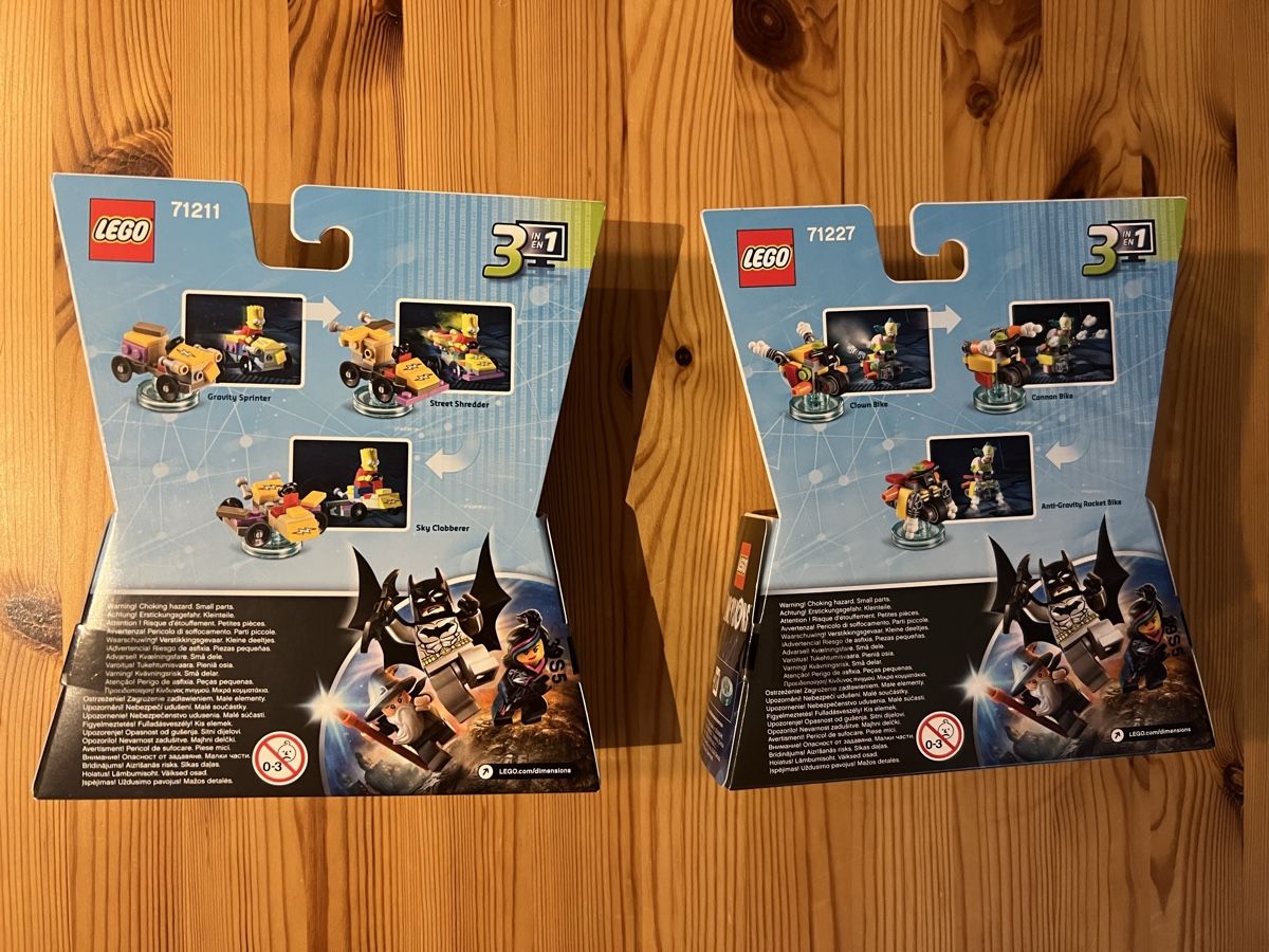 Lego Jeux de construction: LEGO 71211 & 71227 Dimensions Simpsons Bart & Krusty - NEU – Neuf avec emballage d'origine à Liestal par bompalompalomp 3