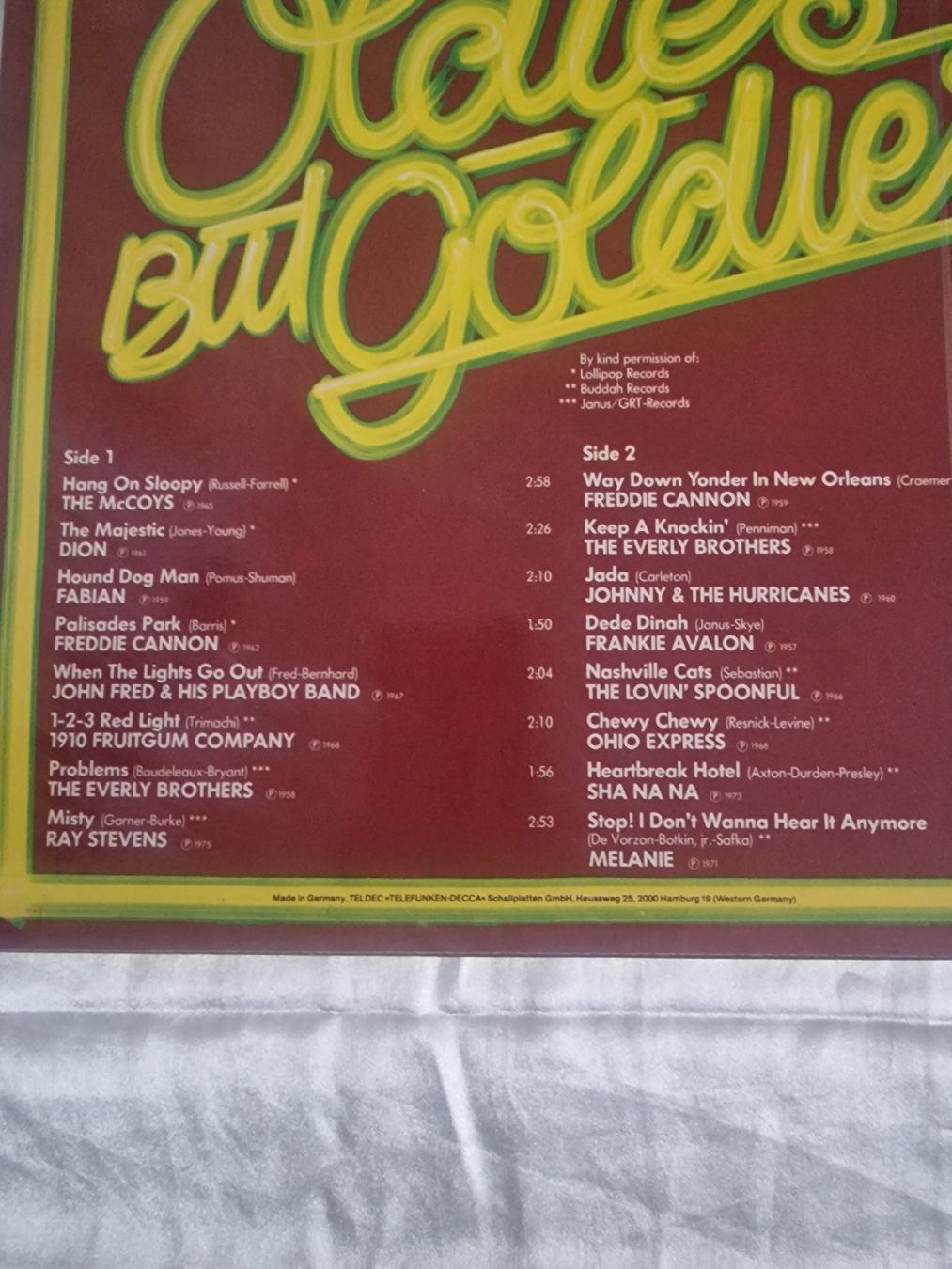 Dischi in vinile: 5 Lp's Oldies but Goldies – Usato da Pfaffnau venduto da gunport 3