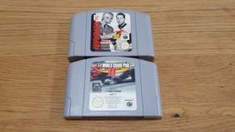 N64 Superstar Soccer 98 + F-1 World Grand Prix II