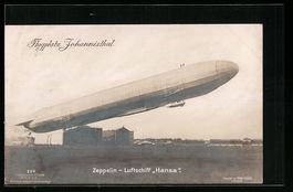 Foto-AK Sanke Nr. 267: Flugplatz Johanni