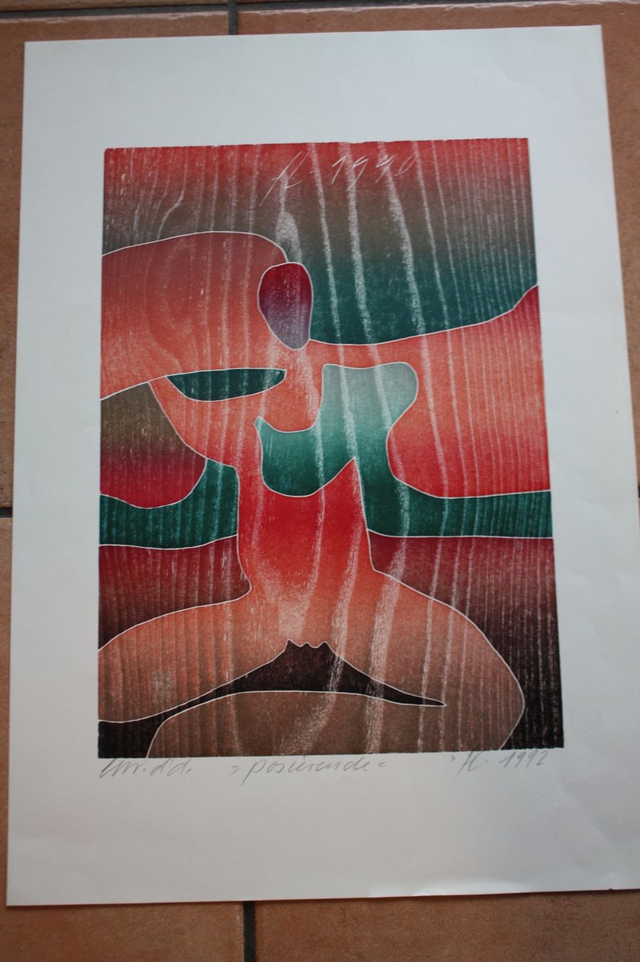 Arts picturaux & lithographies: FL Monogrammiert Druck – D'occasion à Altstätten SG par sulim