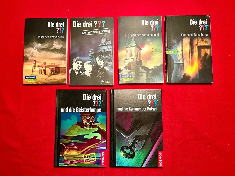 6 Bücher: Die drei Fragezeichen ??? (Gebraucht) in Bottmingen für CHF 5 ...
