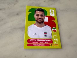 Panini Fussball WM 2026 Sticker Morteza Pouraliganji IRN 3