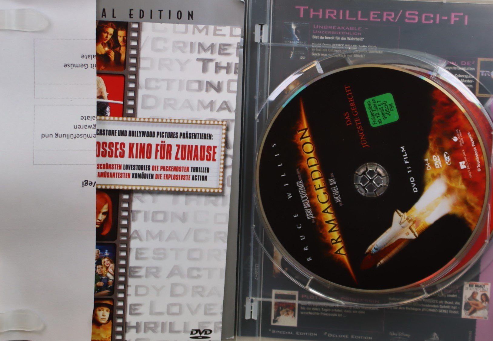 Tutti i DVDs: Armageddon - Das jüngste Gericht – Usato da Luzern venduto da CONTENTI 1