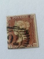 One Penny Red 1850