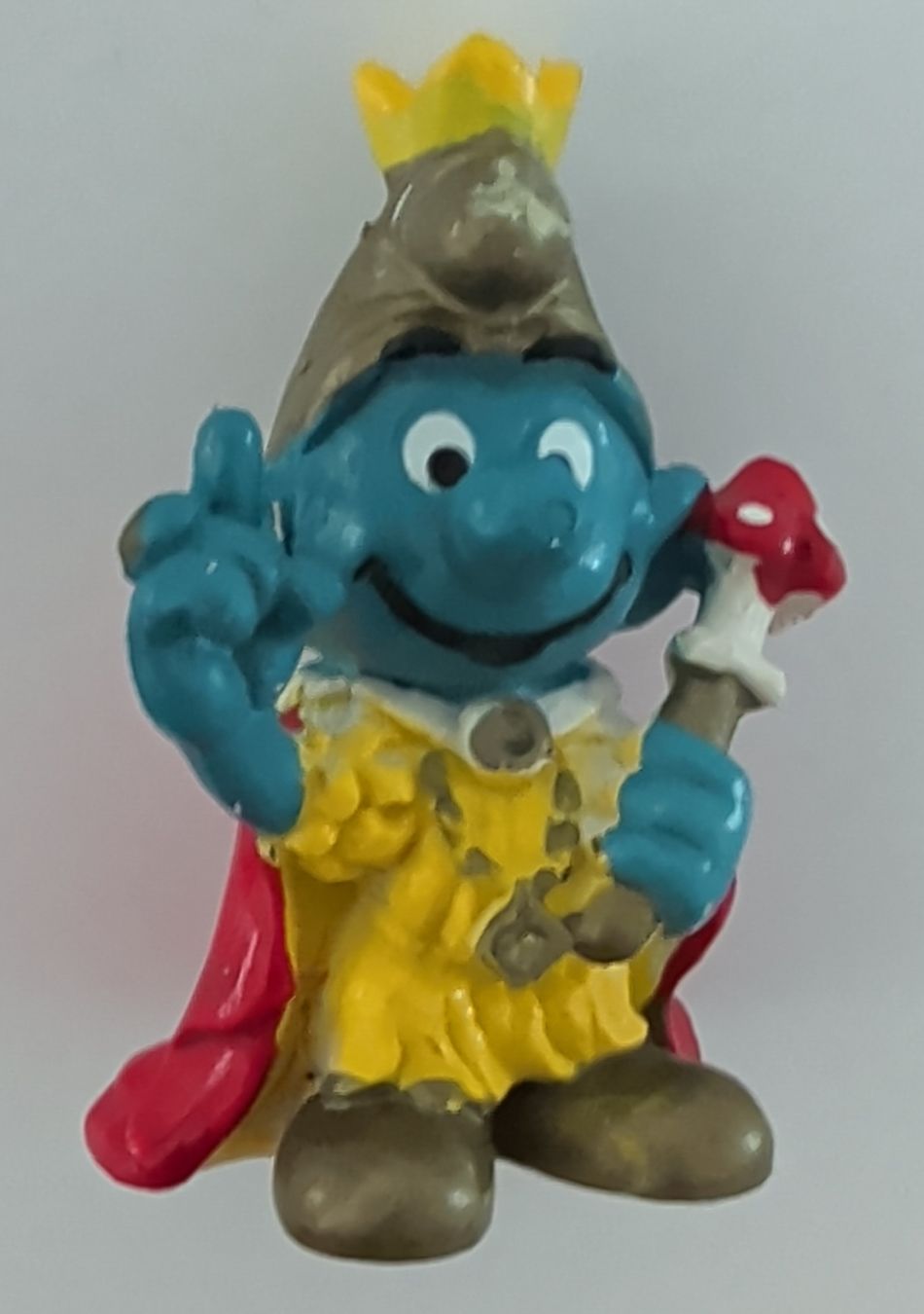 Schleich Statuette: Kaiser Schlumpf Modell Nummer 20046 – Usato da Rheinfelden venduto da asm_197Id