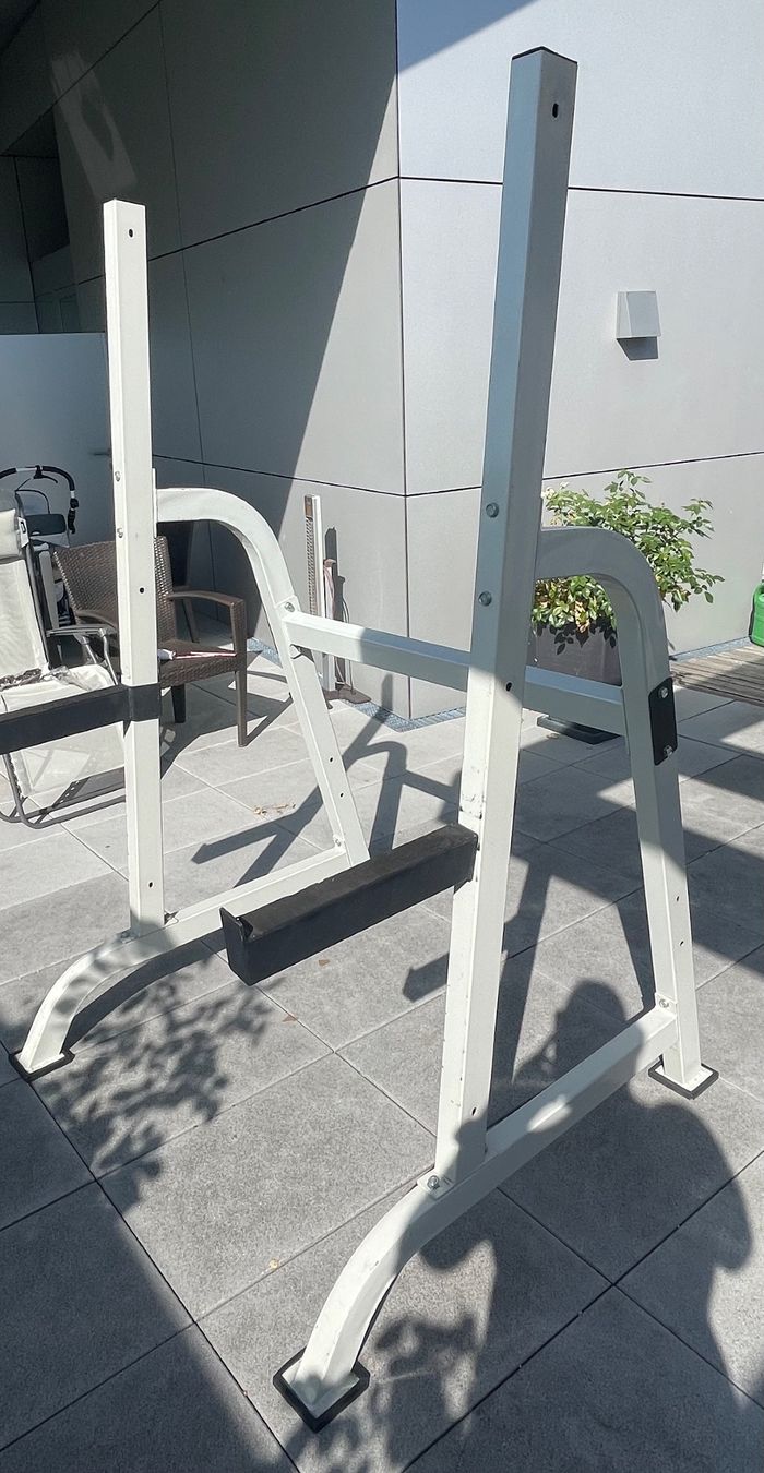 Altro in Decorazioni & Accessori: Bankdrücken Kniebeugen Rack – Usato da Landschlacht venduto da overtheclouds