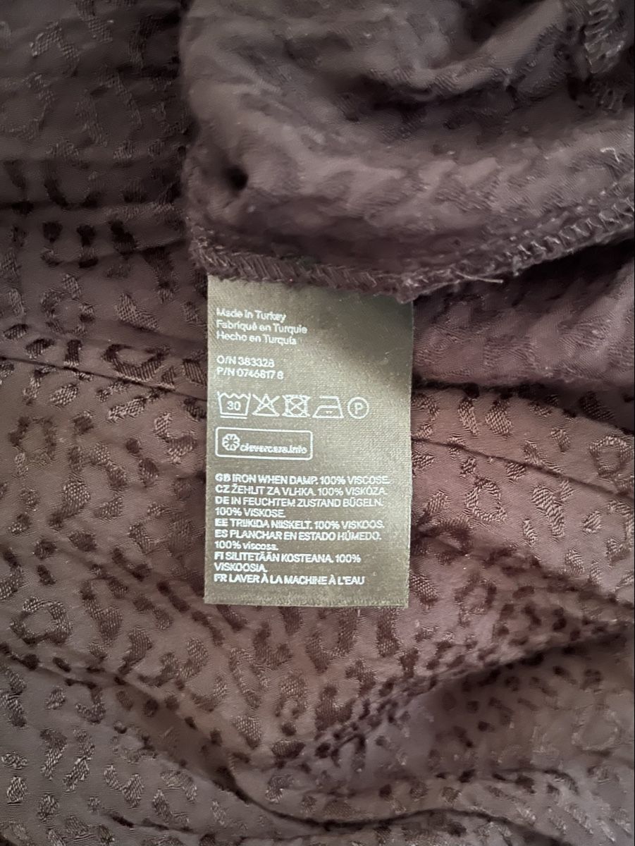 H&M Robes: Vsikosekleid Leopard schwarz Gr. M – D'occasion à Baden par Didi_sunshine 3