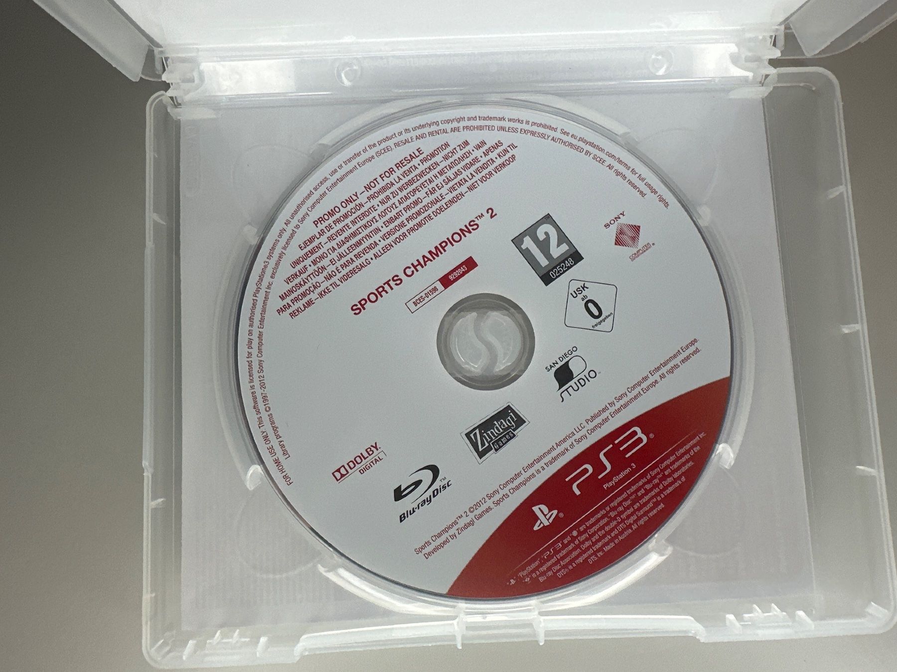 Sony Giochi: Sports Champions 2 - PS3 – Usato da St.gallen venduto da taduz 1