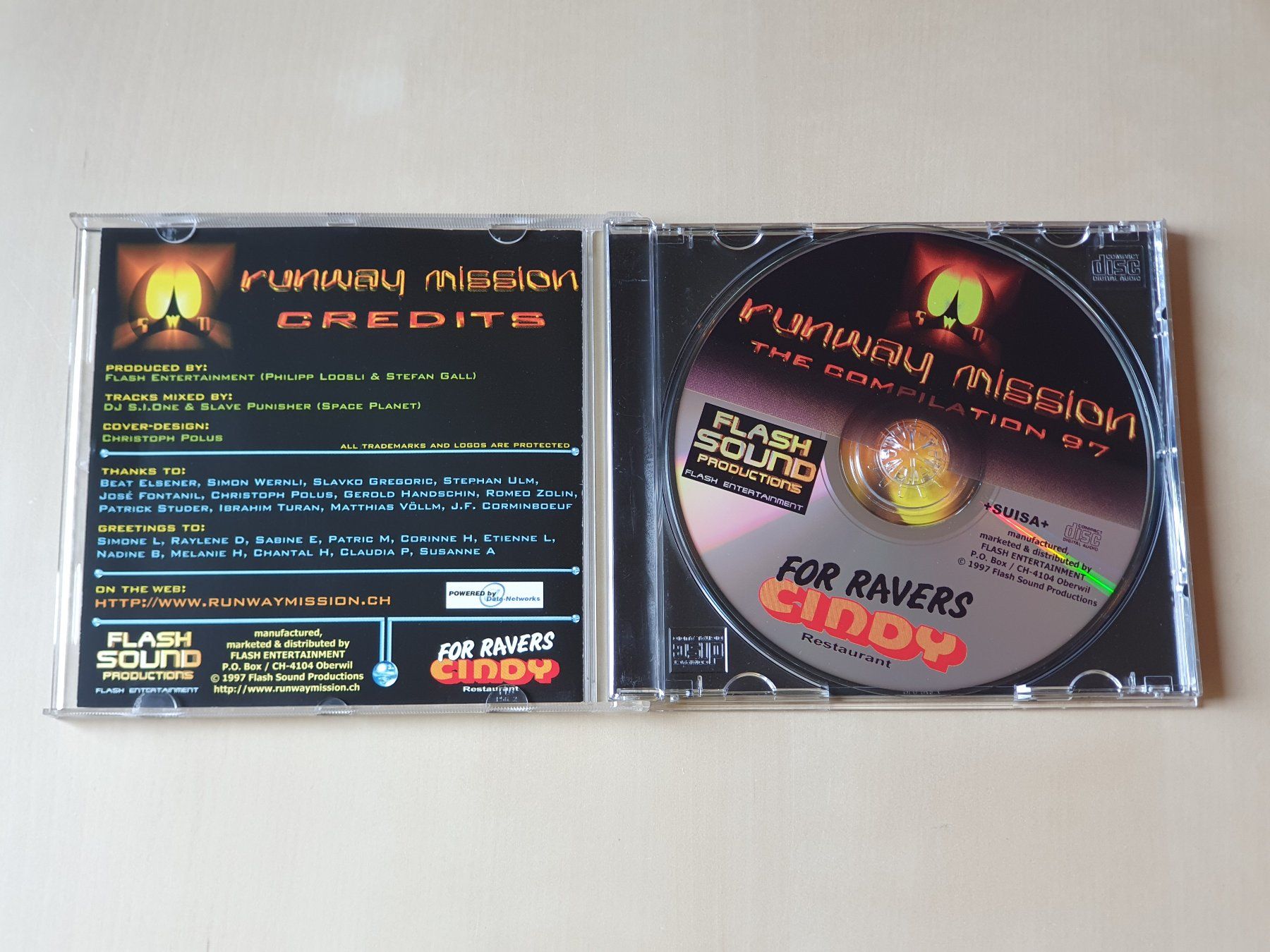 CD: Runway Mission The Compilation 97 – Usato da Stansstad venduto da collectorsshop 2