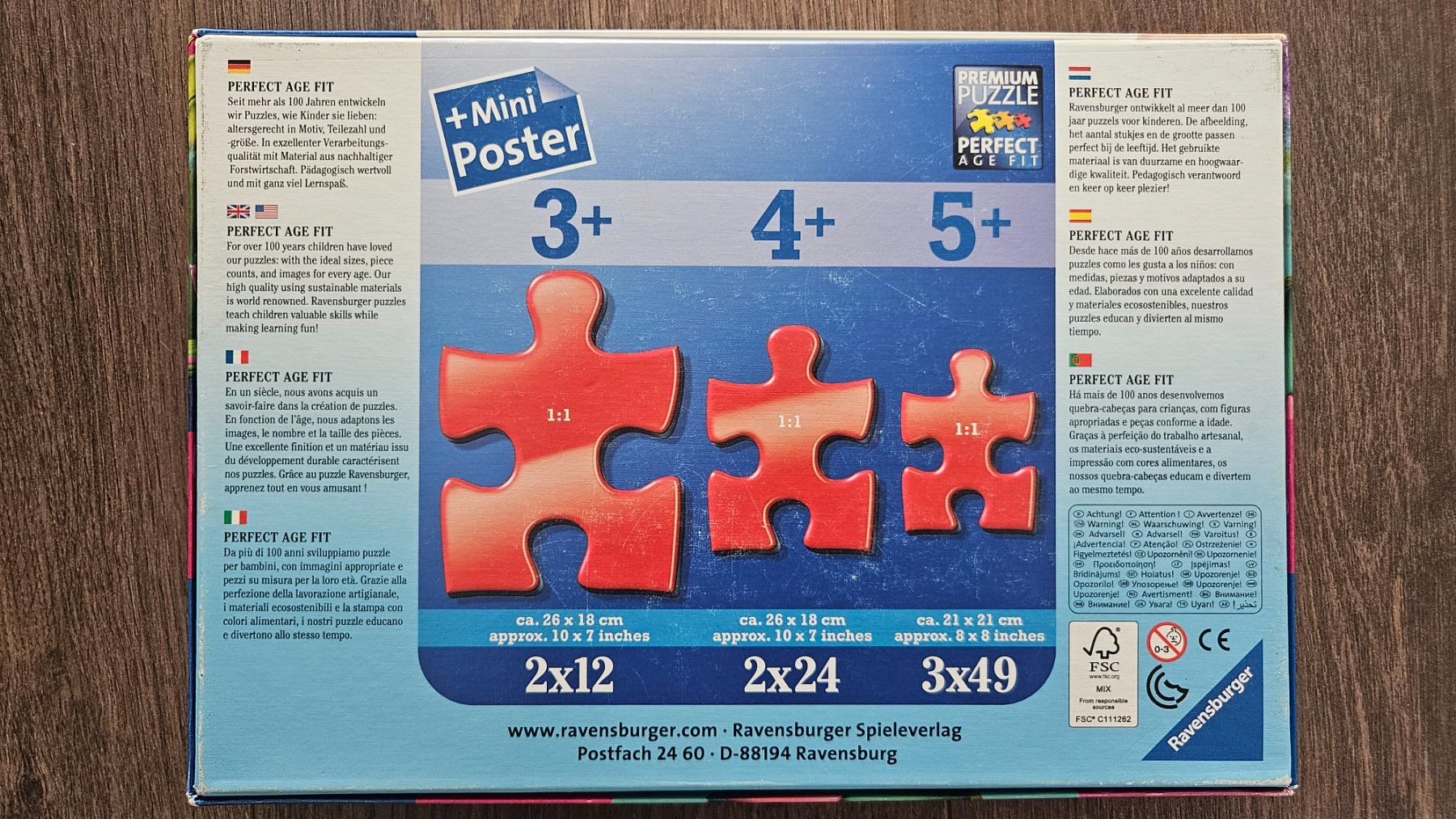 Ravensburger Puzzle: Trolls Puzzle 3 Stk – Usato da Erstfeld venduto da nan_6f9p 3