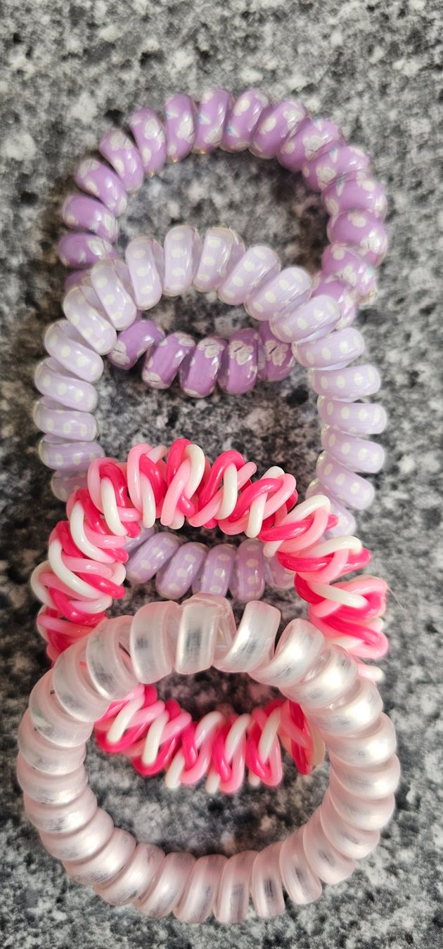 Accessori per capelli: 4 Haargummi/ Spiral – Nuovo (secondo la descrizione) da Geuensee venduto da jes_9xyk