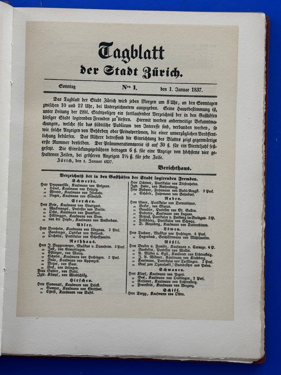 Libri: Zürcherisches Kleinstadtleben anno 1837 – Usato da Adliswil venduto da buch_und_kunst 2
