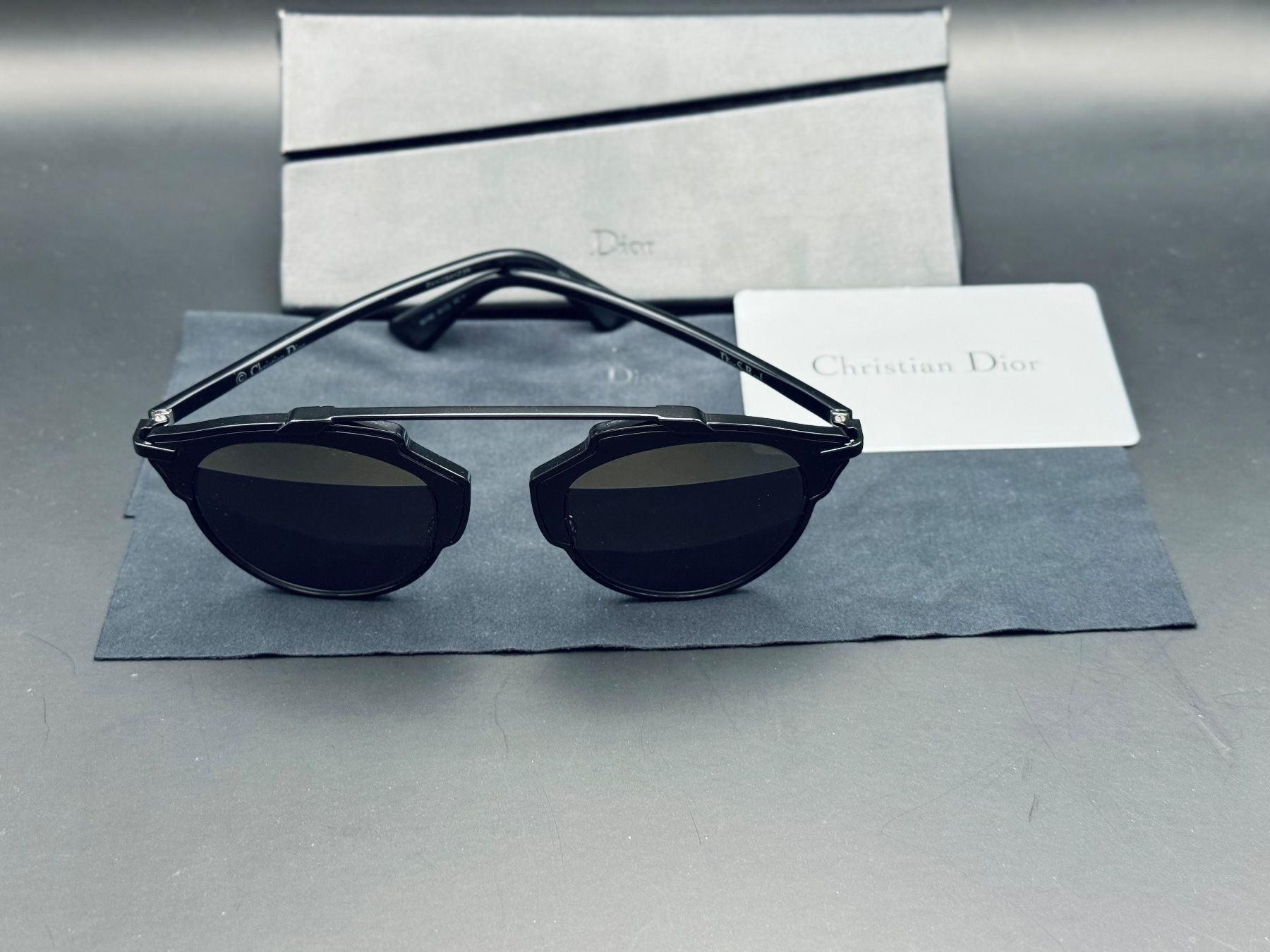 Dior Occhiali & Lenti: Dior So Real Black Sunglass – Usato da Meisterschwanden venduto da Nandda 4