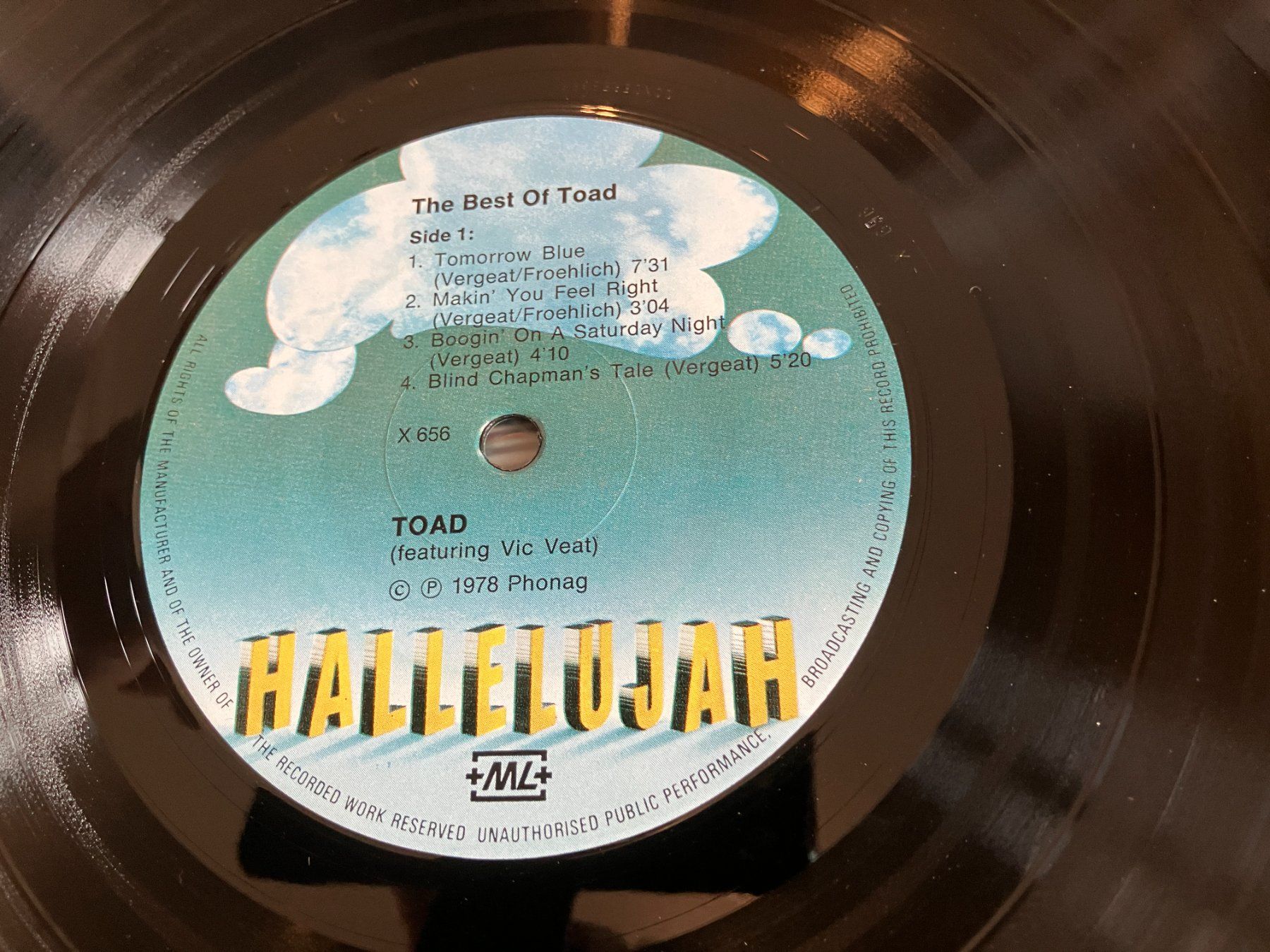 Schallplatten: Toad – Gebraucht aus Aarwangen von Jukebox3 8