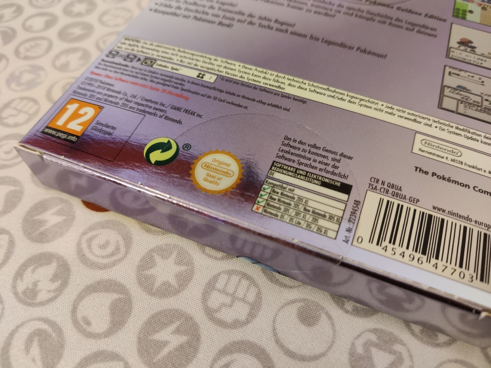 Nintendo Giochi: Pokémon Kristall Edition Nintendo 3DS – Nuovo (secondo la descrizione) da Steffisburg venduto da HMStufi 2