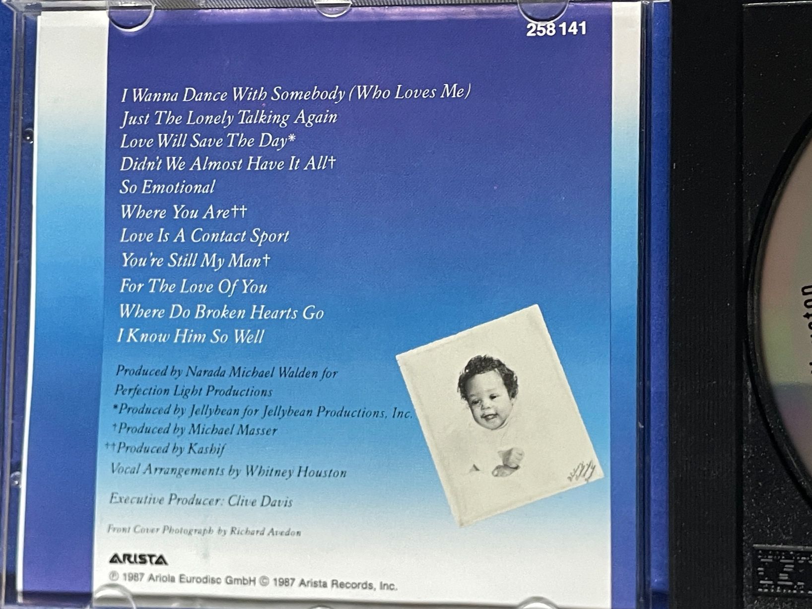 CD: Whitney Houston NM – Usato da Muri b. Bern venduto da AdidasCollector 1