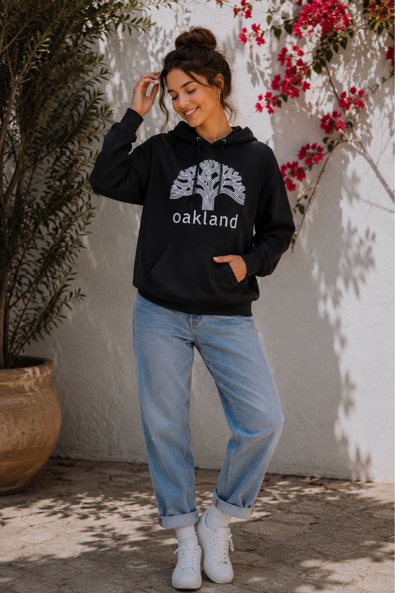 Maglioni & Felpe: Pull Oakland noir, Unisexe, Taille S – Usato da Lausanne venduto da mau_6tnl